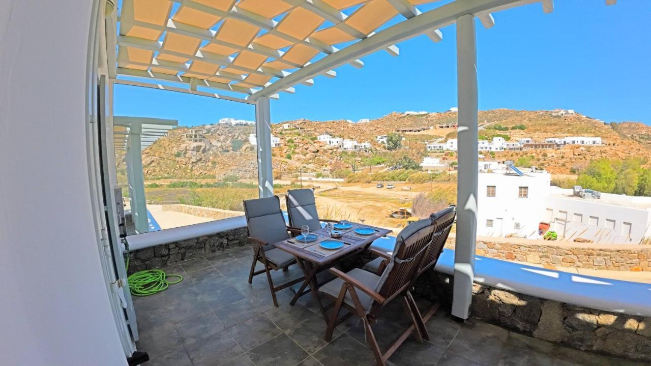 1Path Wave Mykonos Super Paradise Beach House Mykonos Town Bagian luar foto